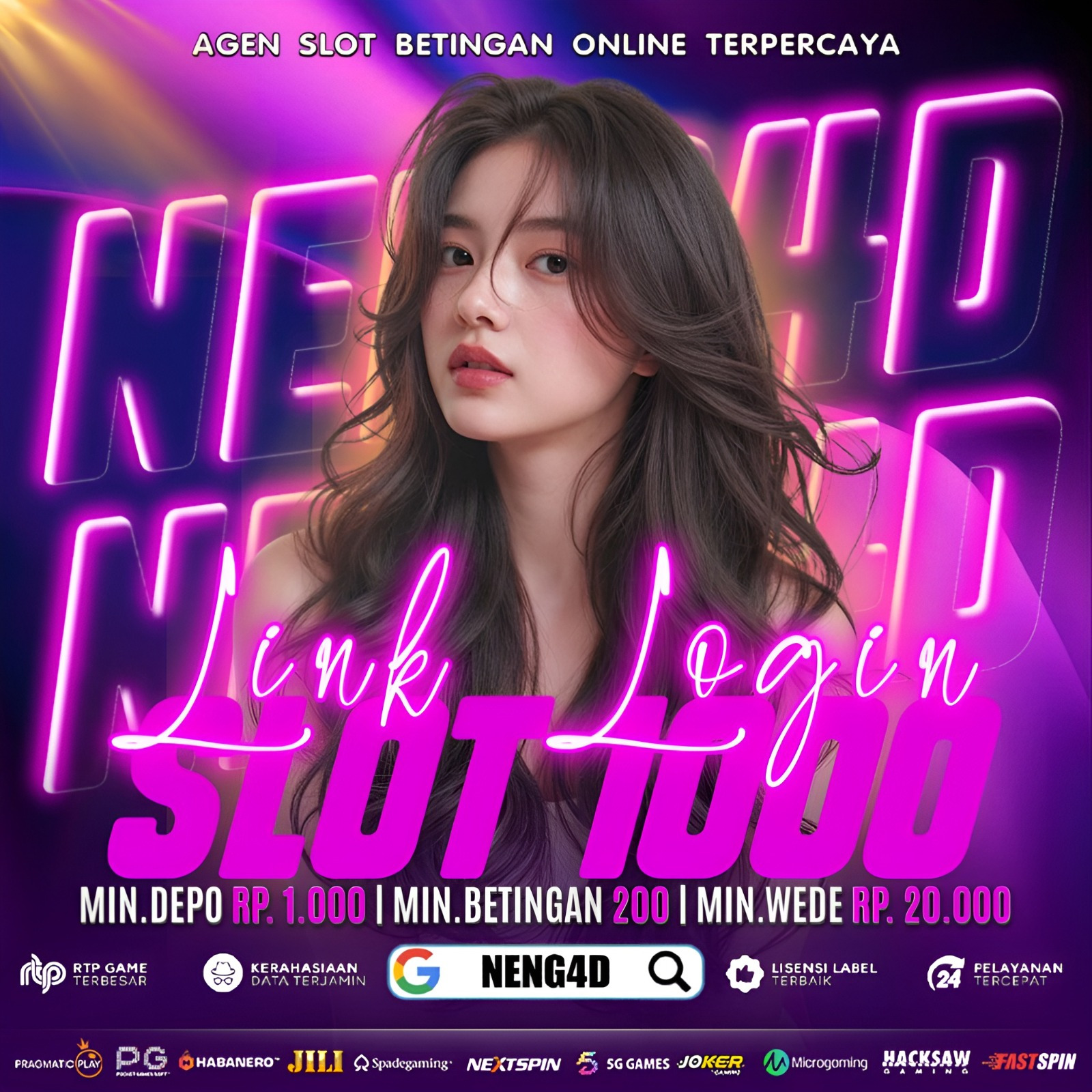Neng4D 🛩️ Situs Slot Deposit 1000 Server Luar Negeri Gacor Mudah Menang